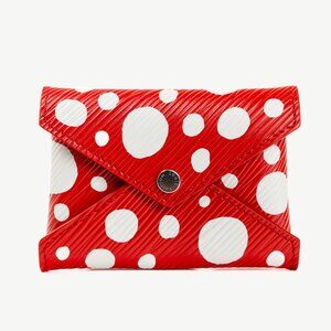 Louis Vuitton x Yayoi Kusama Kirigami Red Epi Dotted Pochette